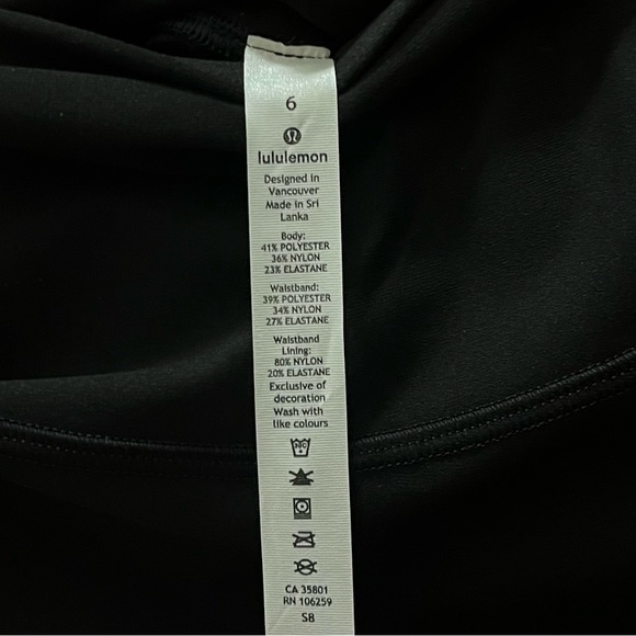 MAPPED OUT HIGH RISE TIGHT 28" *CAMO LEGGINGS - SIZE 6 - LULULEMON - Picture 5 of 5